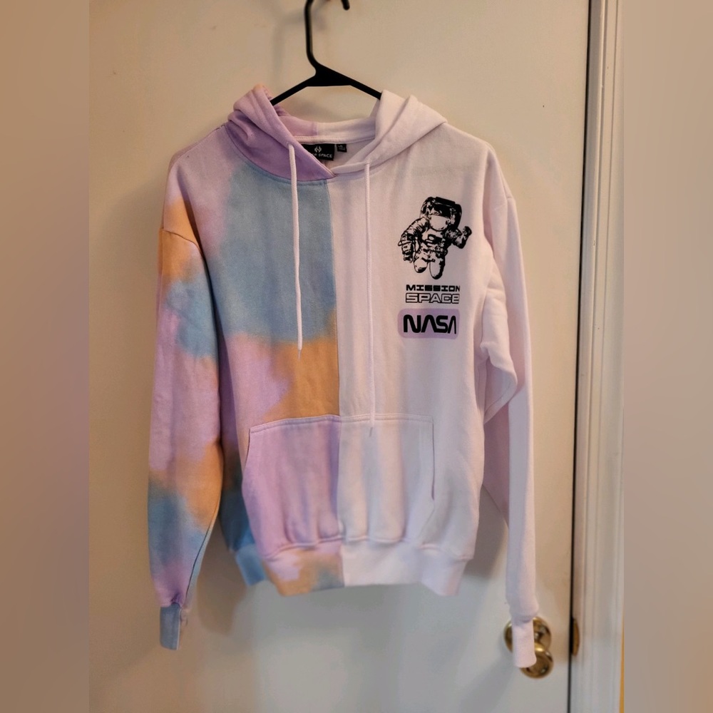 Hyper Space Nasa Tie-Dye Hoodie